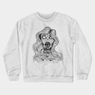 CREEPY GIRL Crewneck Sweatshirt